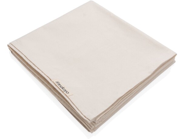 Mantel de algodón Ukiyo Aware ™ 180gr 250x140cm Blanco detalle 4