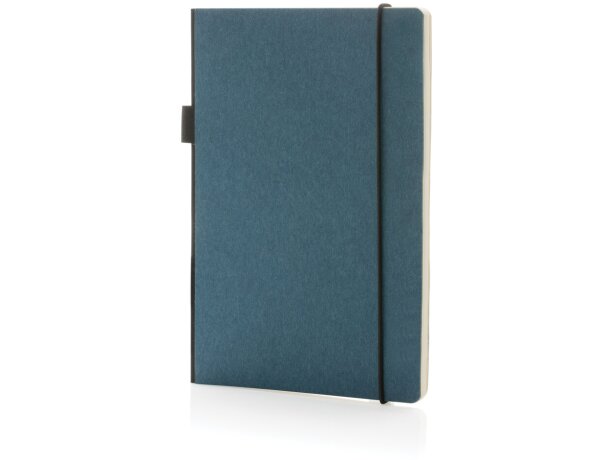 Libreta lujosa A5 FSC® de tapa dura Azul detalle 14