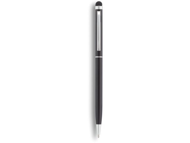 Puntero de líneas finas con bolígrafo de aluminio Negro detalle 2