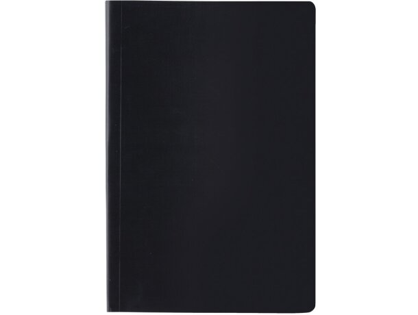 Cuaderno de papel de piedra de tapa blanda Impact A5 Negro detalle 5