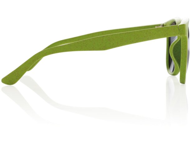 Gafas de sol ecológicas de fibra de paja de trigo ECO Verde detalle 18