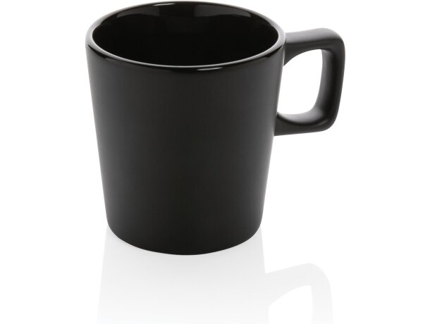 Taza cerámica 300 ml bicolor mate exterior con interior brillante Verde detalle 48