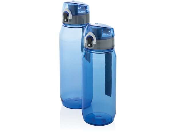 Botella tritan con tapón de bloqueo 600 ml Azul/gris detalle 23