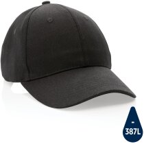 Gorra Impact 6 paneles 280gr de algodón reciclado