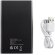 Powerbank elegante en varios colores de 4000 mah Negro/blanco detalle 6