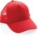 Gorra 5 paneles de algodón cepillado 190 gr Impact AWARE ™ Rojo detalle 27