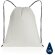 Mochila cuerdas RPET 190T Impact AWARE ™ Blanco