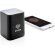 Altavoces promocionales logotipo iluminado de plástico Negro detalle 3