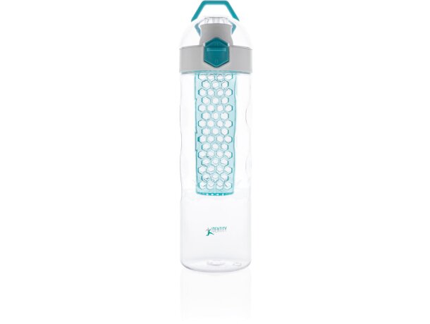 Botella infusora Honeycomb antigoteo Turquesa detalle 30