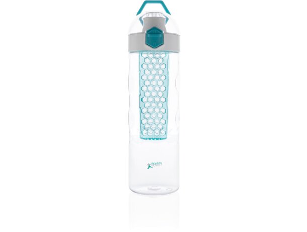 Botella infusora Honeycomb antigoteo Turquesa detalle 30