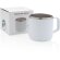 Taza de acero inoxidable Blanco detalle 24