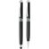 Set roller y ball point metal tinta azul
