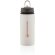 Botella deportiva con logo asa de transporte polipropileno Blanco detalle 21