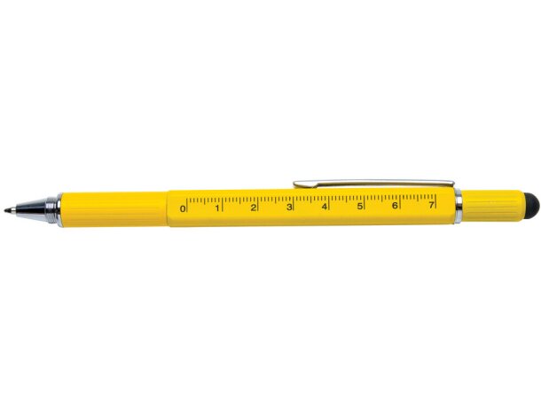 Bolígrafo herramienta 5 en 1 Amarillo detalle 51