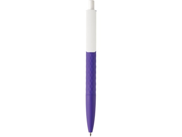 Bolígrafo suave X3 Púrpura/blanco detalle 47