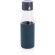 Botella de hidratación de vidrio Ukiyo con funda Azul