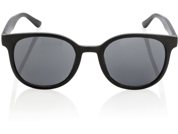 Gafas de sol ecológicas de fibra de paja de trigo ECO Negro detalle 1