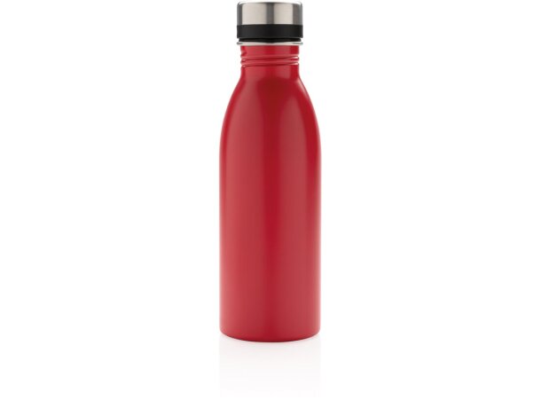 Botella de acero inoxidable Deluxe Rojo detalle 33