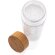 Botellas para niños publicitarias con tapa de bambu tritan 640ml Transparente detalle 4