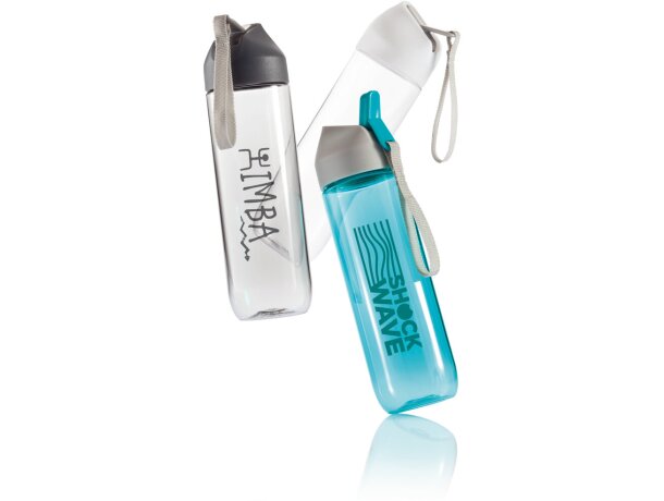 Botella tritan para agua 450 ml Antracita/gris detalle 7