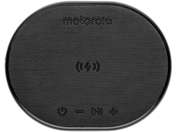 Altavoz 5W de carga inalámbrica Motorola ROKR 500 10W Negro detalle 2