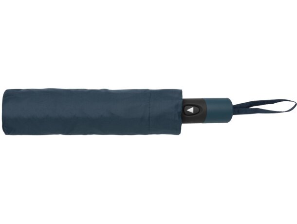 Mini paraguas automático ecológico RPET 190T Impact AWARE ™ Azul marino detalle 14