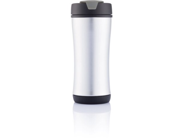 Vaso de acero con tapa 225 ml Negro/gris detalle 1