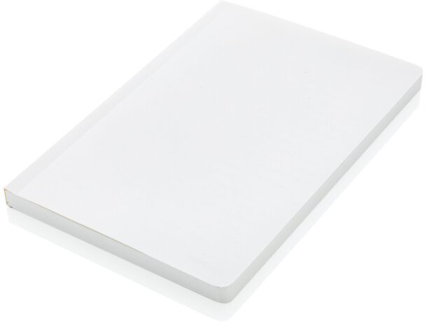 Cuaderno de papel de piedra de tapa blanda Impact A5 Blanco detalle 19