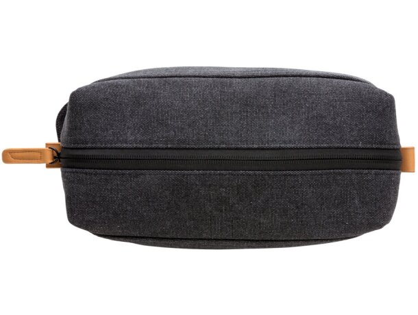 Neceser promocional de viaje para maleta de mano Negro detalle 7