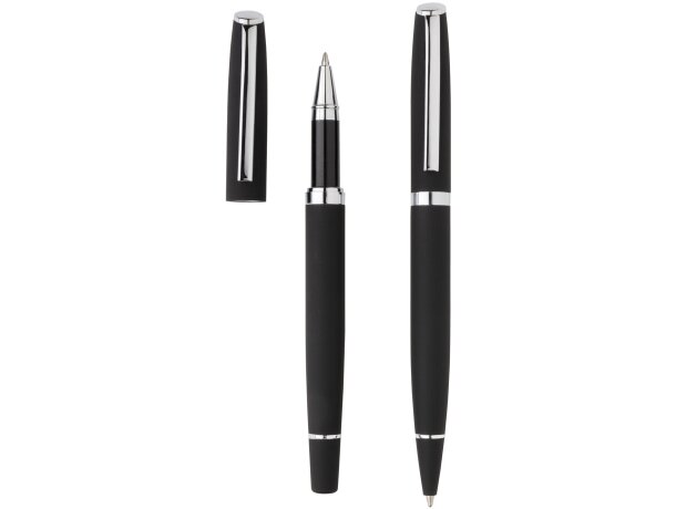 Set bolígrafos Deluxe Negro detalle 2