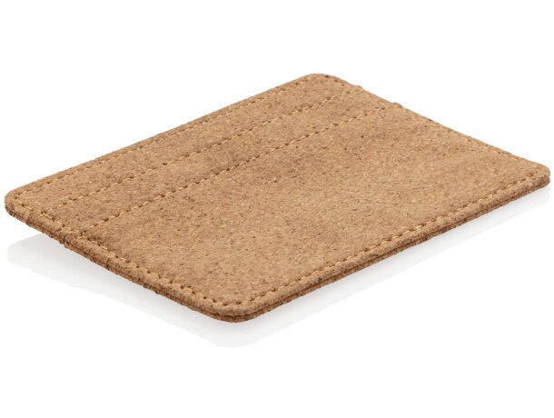 Cartera con protecci&oacute;n rfid de corcho natural Marron detalle 15