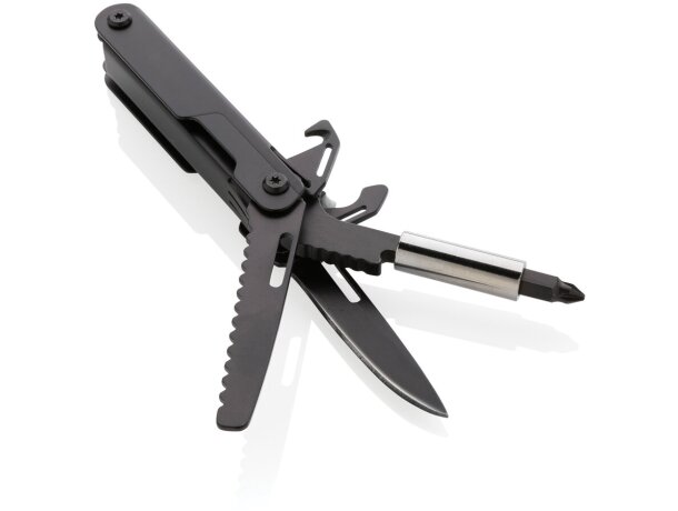 Multiherramienta de bolsillo Gear X Negro detalle 5