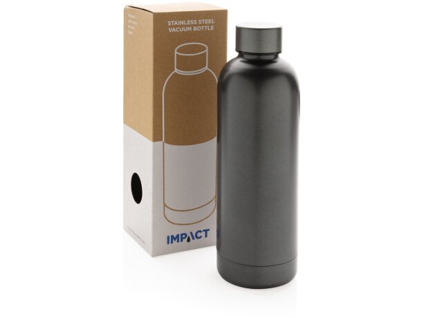 Botellas termo personalizadas acero inoxidable 500ml Impact Gris detalle 24