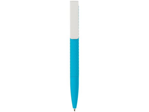 Bolígrafos con nombre plástico con clip tinta azul Azul/blanco detalle 32