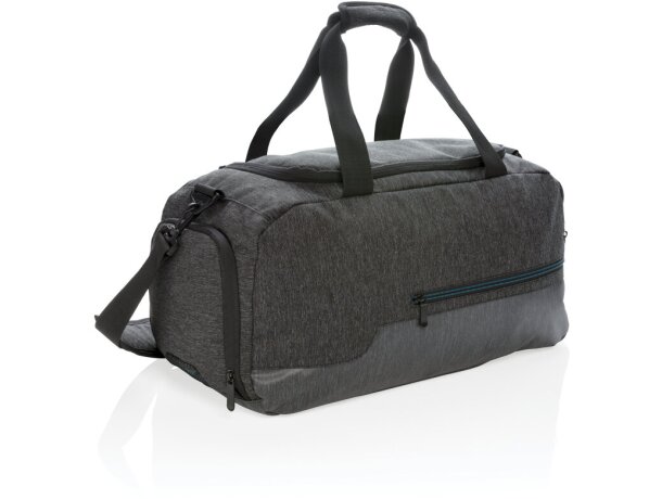 Bolsa deporte 900D sin PVC Negro detalle 2