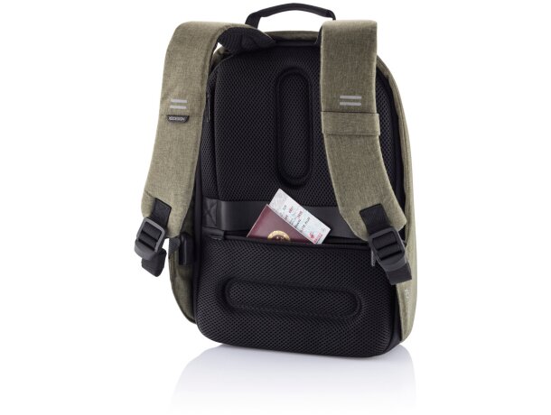 Bobby Hero Small, mochila antirrobo Verde detalle 94