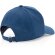 Gorra de algodón reciclado Impact 280gr con trazador AWARE™ Azul marino detalle 74