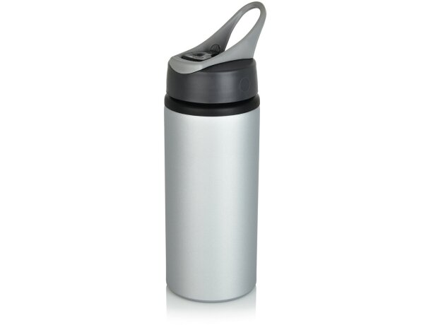 Botella deportiva con logo asa de transporte polipropileno Azul/antracita detalle 31
