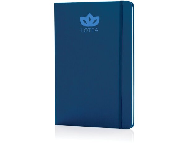 Libreta A5 Básica de Tapa Dura Azul detalle 34