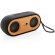 Altavoz doble Bamboo X Negro/marron detalle 6