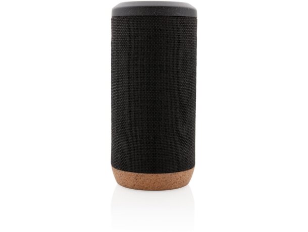 Altavoz inalámbrico Baia 10W, madera Negro detalle 4