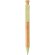 Bolígrafo de bambú con clip de trigo Verde detalle 20