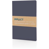 Cuaderno de papel de piedra de tapa blanda Impact A5