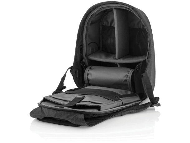 Bobby Hero XL, mochila antirrobo Negro/negro detalle 19