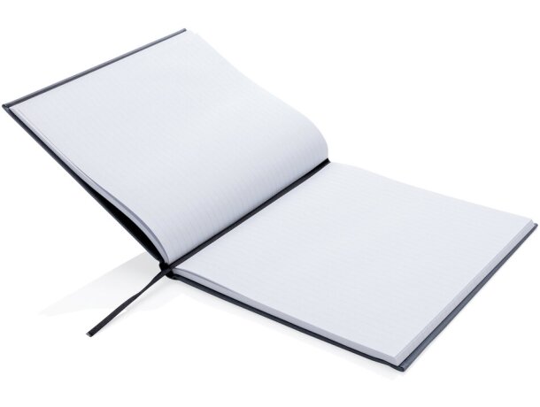 Libreta Deluxe 210x240mm Gris detalle 2
