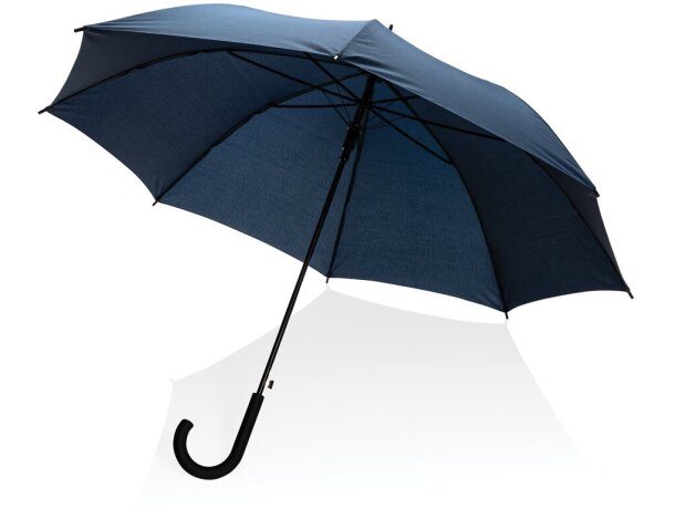 Paraguas ecológico automático Azul marino detalle 11