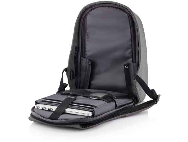 Mochila para tablet Bobby Hero Gris/negro detalle 33