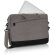 Bolsa maletín de poliéster para portátil de 15,6” Gris/negro detalle 1