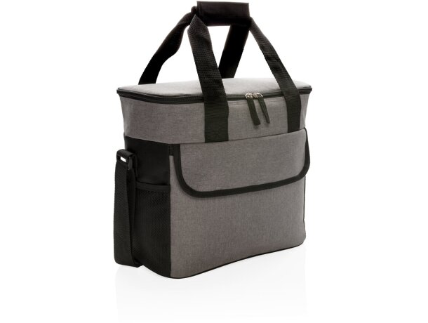 Nevera térmica Paranhos 14.5 litros poliéster bicolor 20 latas Gris/negro detalle 6