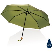Paraguas Mini  RPET 190T de bambú 20.5